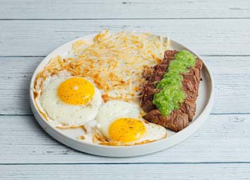 Breakfast Steak and Eggs